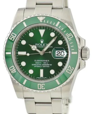 Rolex Submariner 116610LV 40mm Stainless steel Green