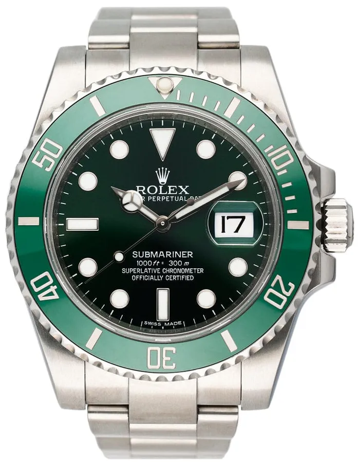 Rolex Submariner 116610LV 40mm Stainless steel Green