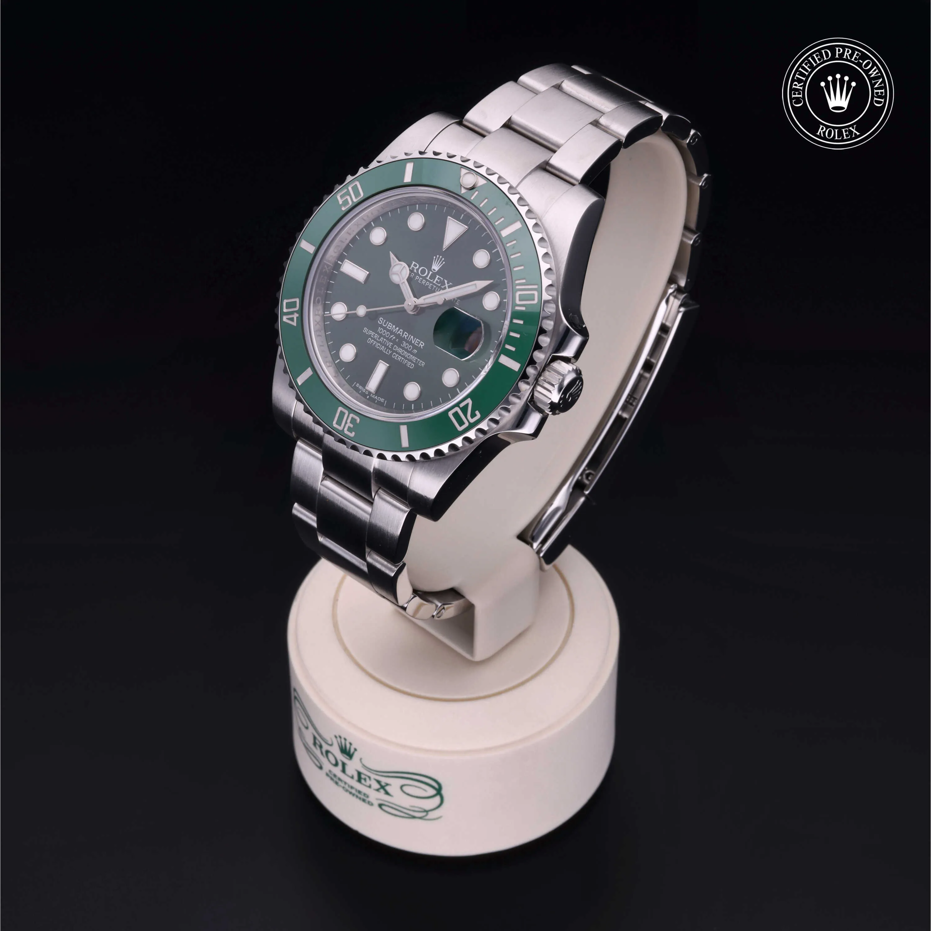 Rolex Submariner 116610LV 40mm Stainless steel Green 2