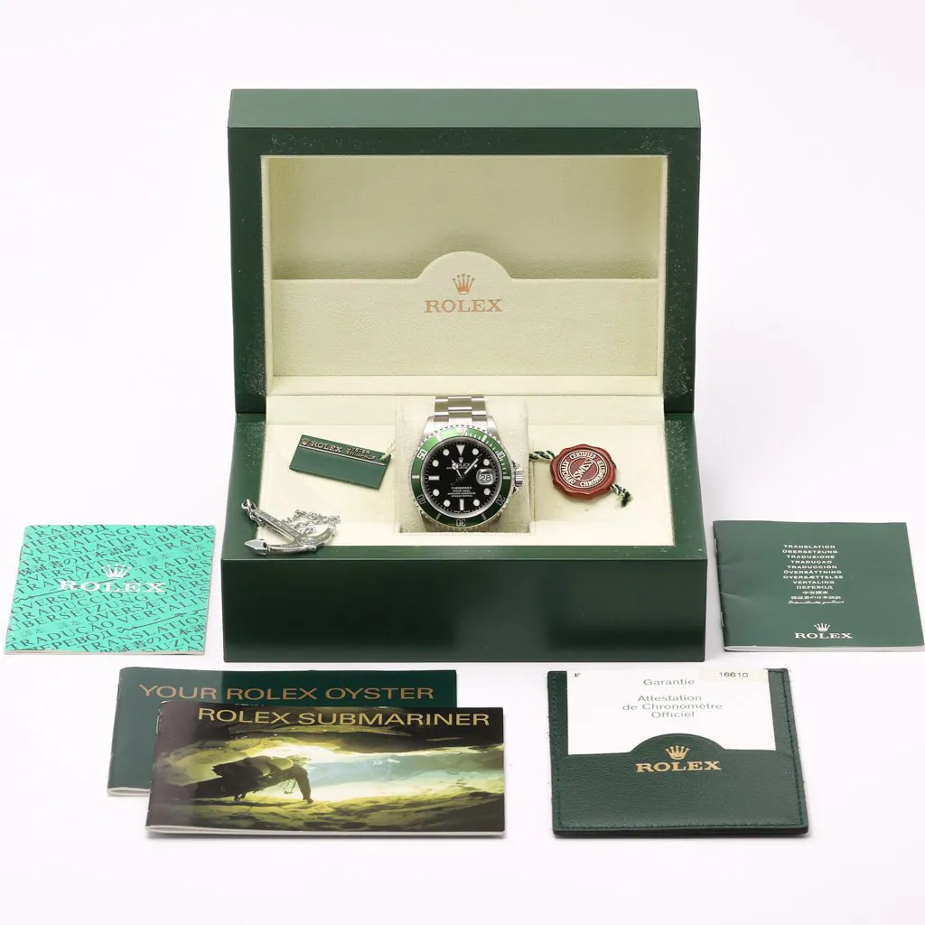 Rolex 16610LV 40mm Stainless steel Black 7