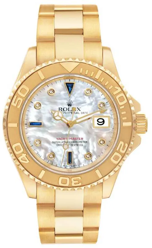 Rolex Yacht-Master 40 16628 40mm Yellow gold •