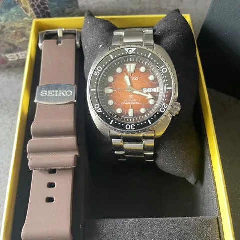 Seiko Prospex SRPH55 45mm Stainless steel Brown 1