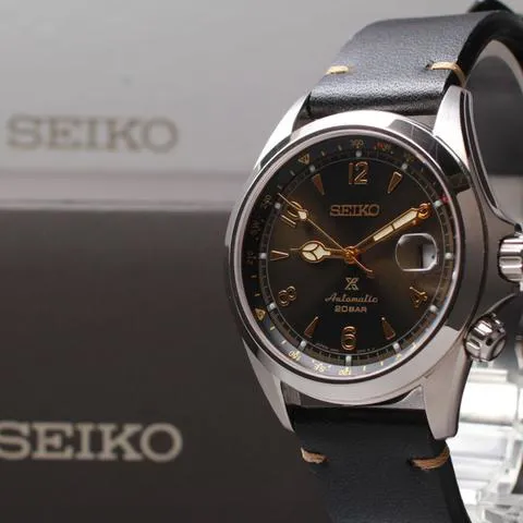 Seiko Prospex 40mm Stainless steel Black