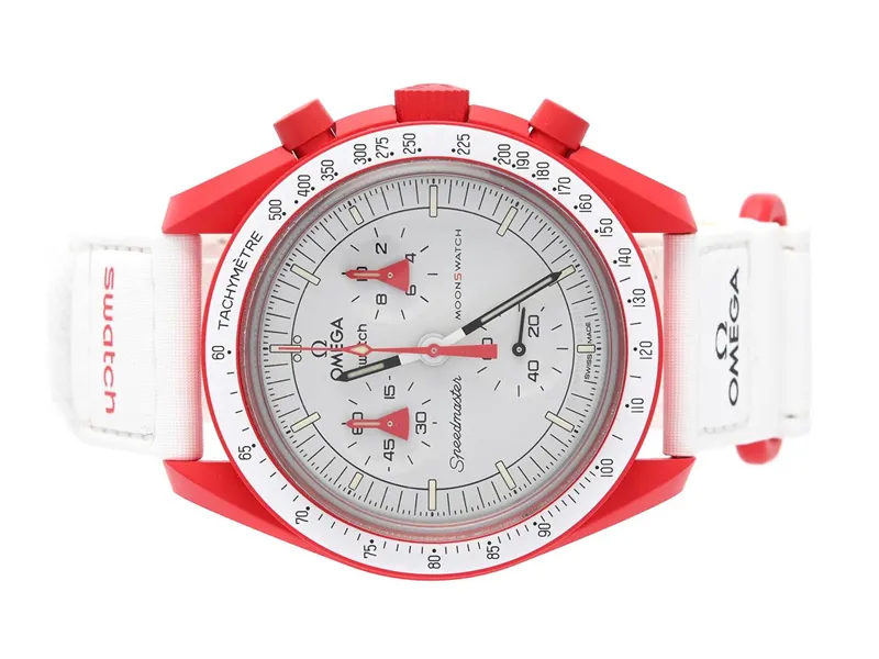 Swatch Moonswatch SO33R100 42mm Bioceramic White