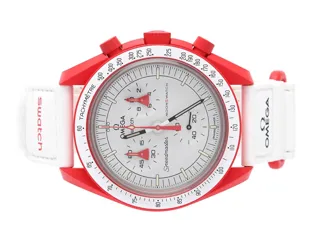 Swatch Moonswatch SO33R100 Bioceramic White