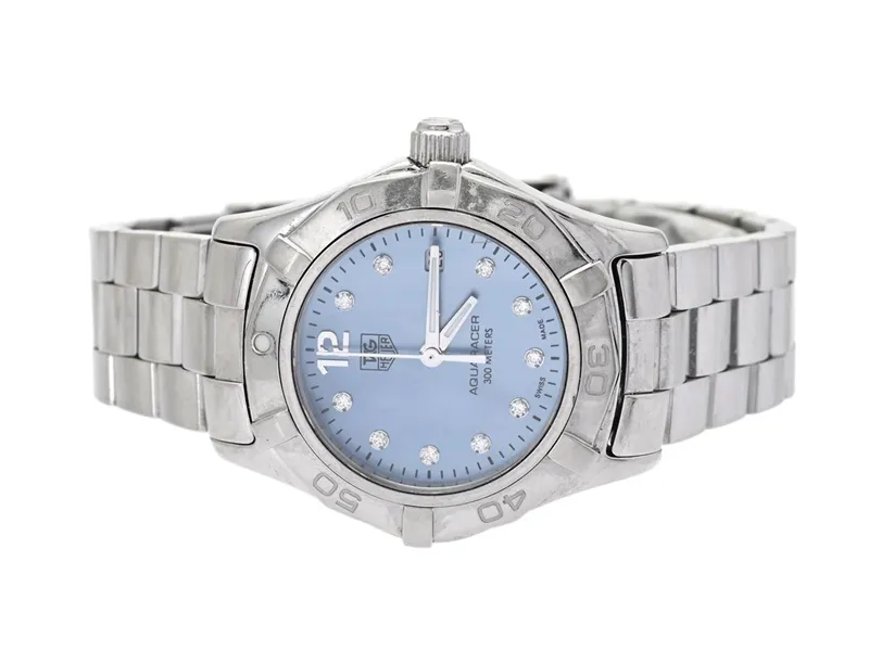 TAG Heuer Aquaracer WAF1419.BA0824 28mm Stainless steel Mother-of-pearl