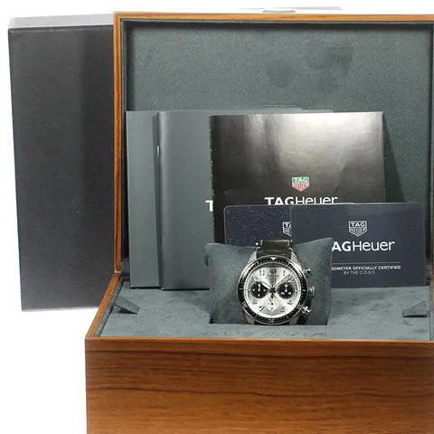 TAG Heuer Autavia CBE511B 42mm Stainless steel Silver 1