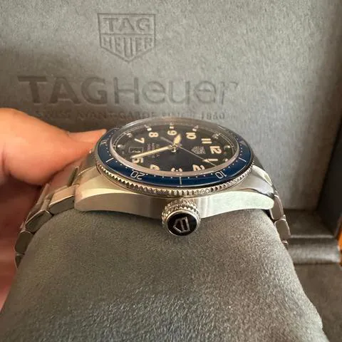 TAG Heuer Autavia WBE5116.EB0173 42mm Stainless steel Blue 2