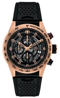 TAG Heuer Carrera CAR205B.FT6087 Rose gold and Stainless steel Skeletonized