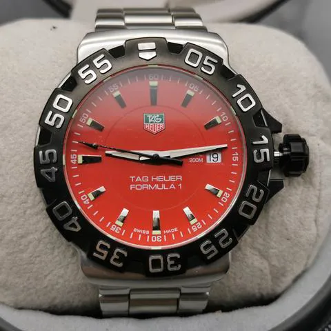 TAG Heuer Formula 1 WAH1112.BA0850 41mm Stainless steel Red