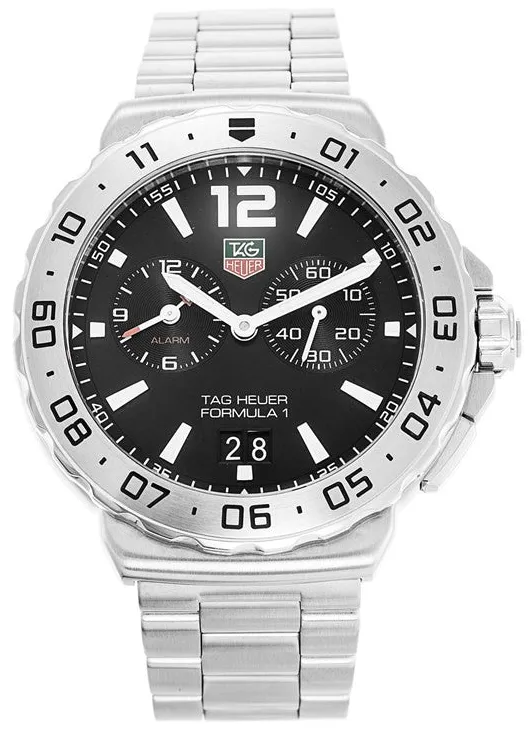 TAG Heuer Formula 1 WAU111A.BA0858 42mm Stainless steel Black