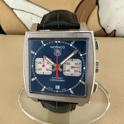 TAG Heuer Monaco CW2113-0 38mm Stainless steel Blue