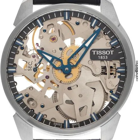 Tissot T-Classic T0704051641100 43mm Stainless steel Skeleton