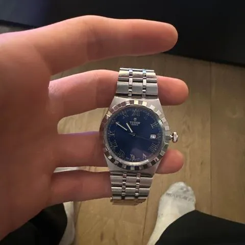 Tudor Royal 28500 38mm Stainless steel Blue 9