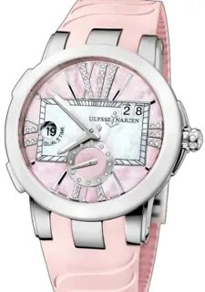 Ulysse Nardin Executive Dual Time Lady 243-10/391 Stainless steel Pink