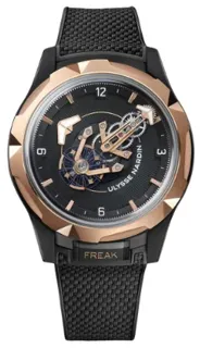 Ulysse Nardin Freak 2405-500-2A/3D Rose gold and Titanium and Black DLC Black