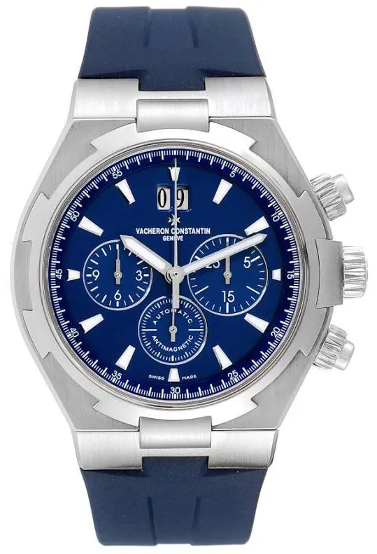 Vacheron Constantin Overseas Chronograph 49150/000A-9745 42.5mm Stainless steel Blue