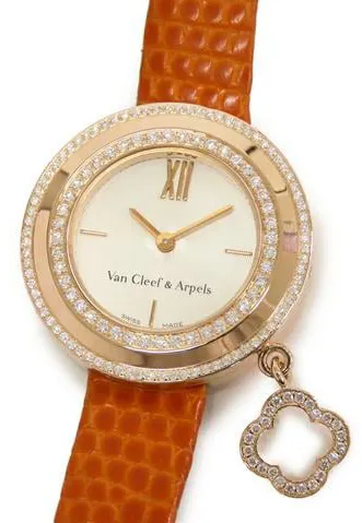 Van Cleef & Arpels VCAR029800 25mm Rose gold White