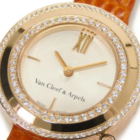 Van Cleef & Arpels VCAR029800 25mm Rose gold White 4