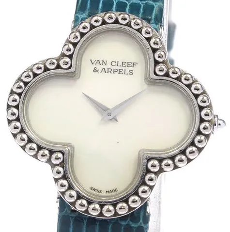 Van Cleef & Arpels 29mm White gold White