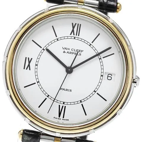 Van Cleef & Arpels 33mm Stainless steel White