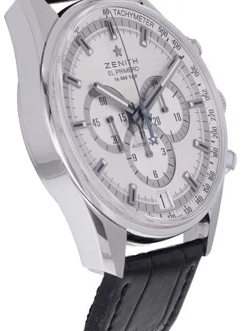 Zenith El Primero 36'000 VpH 03.2040.400/04.C496 42mm Stainless steel Silver 2