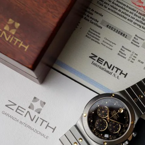 Zenith El Primero 59.0010.400 40mm Stainless steel Black 3