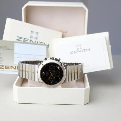 Zenith El Primero 40mm Stainless steel Black 3