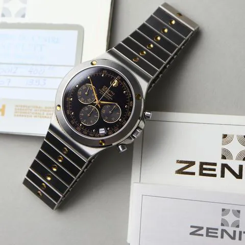 Zenith El Primero 40mm Stainless steel Black 6