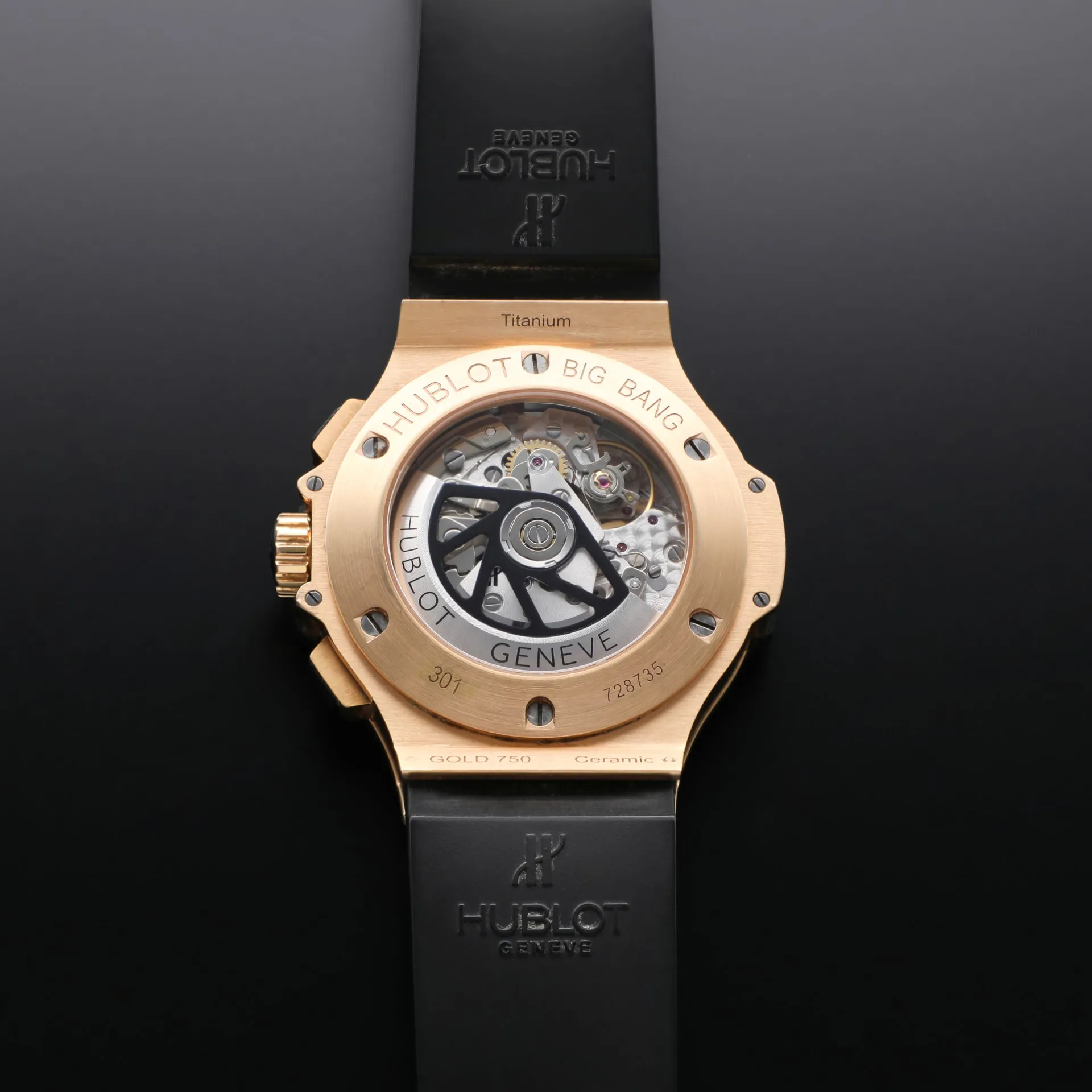 Hublot Big Bang 301.PB.131.RX 44mm Rose gold Black 4