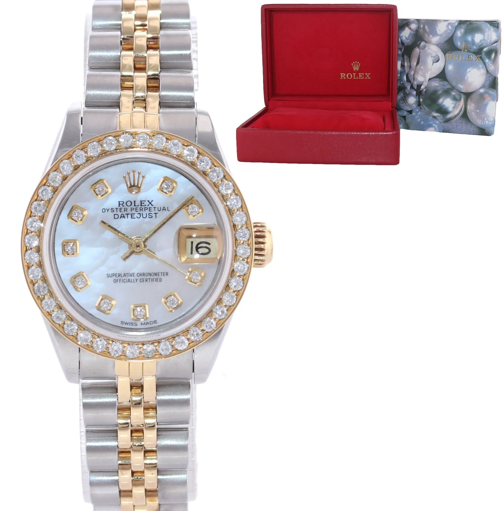 Rolex Lady-Datejust 69173 26mm Yellow gold and stainless steel