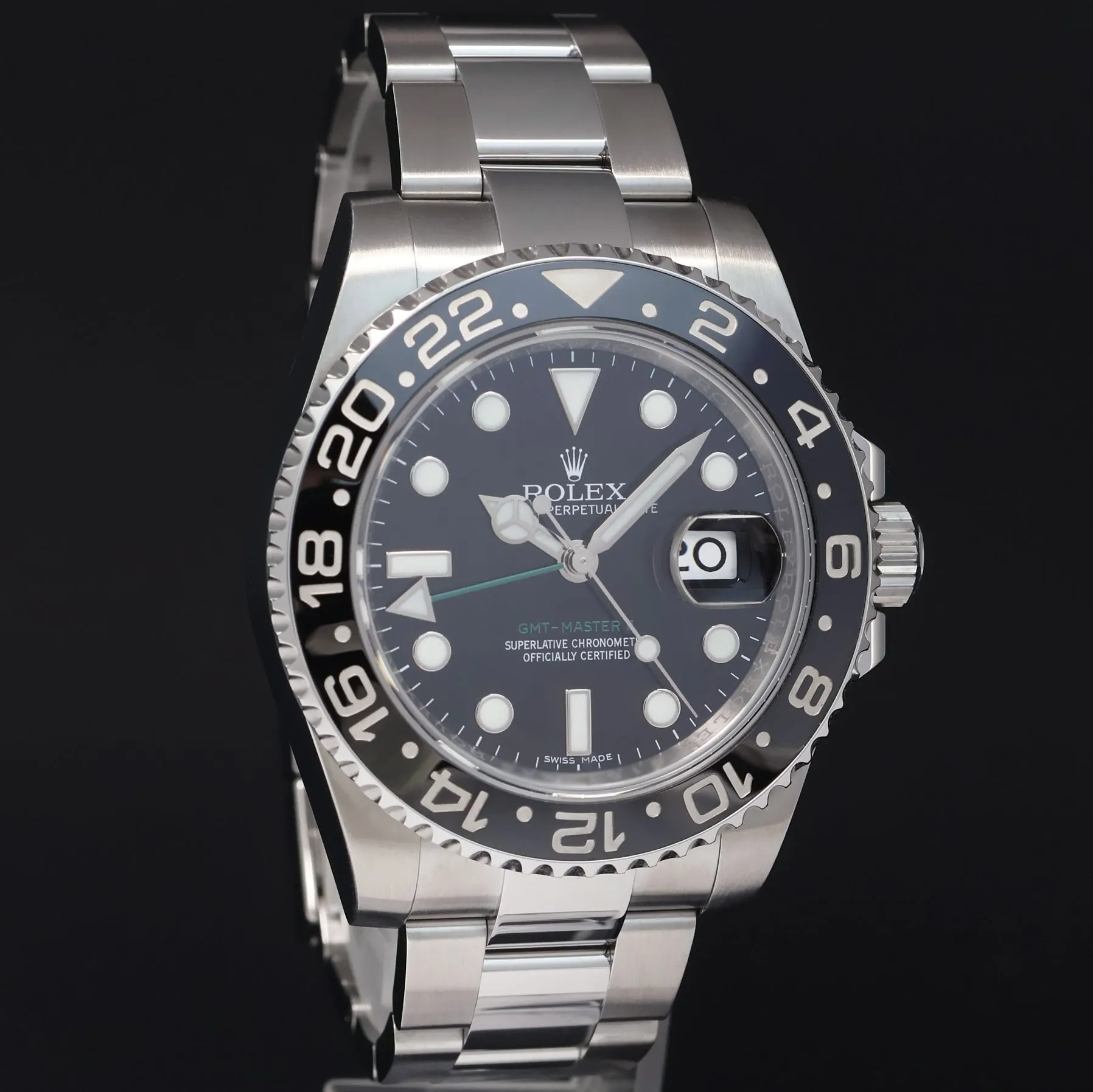 Rolex GMT-Master II 116710 40mm Stainless steel Black 2