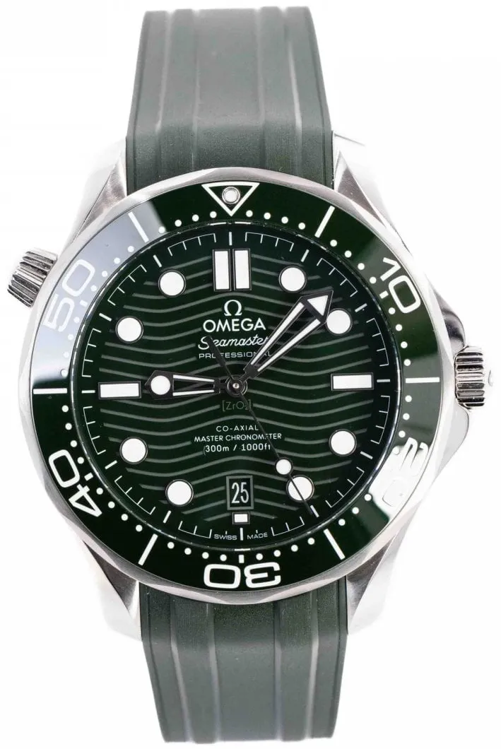 Omega Seamaster Diver 300M 210.30.42.20.10.001 42mm Stainless steel Green