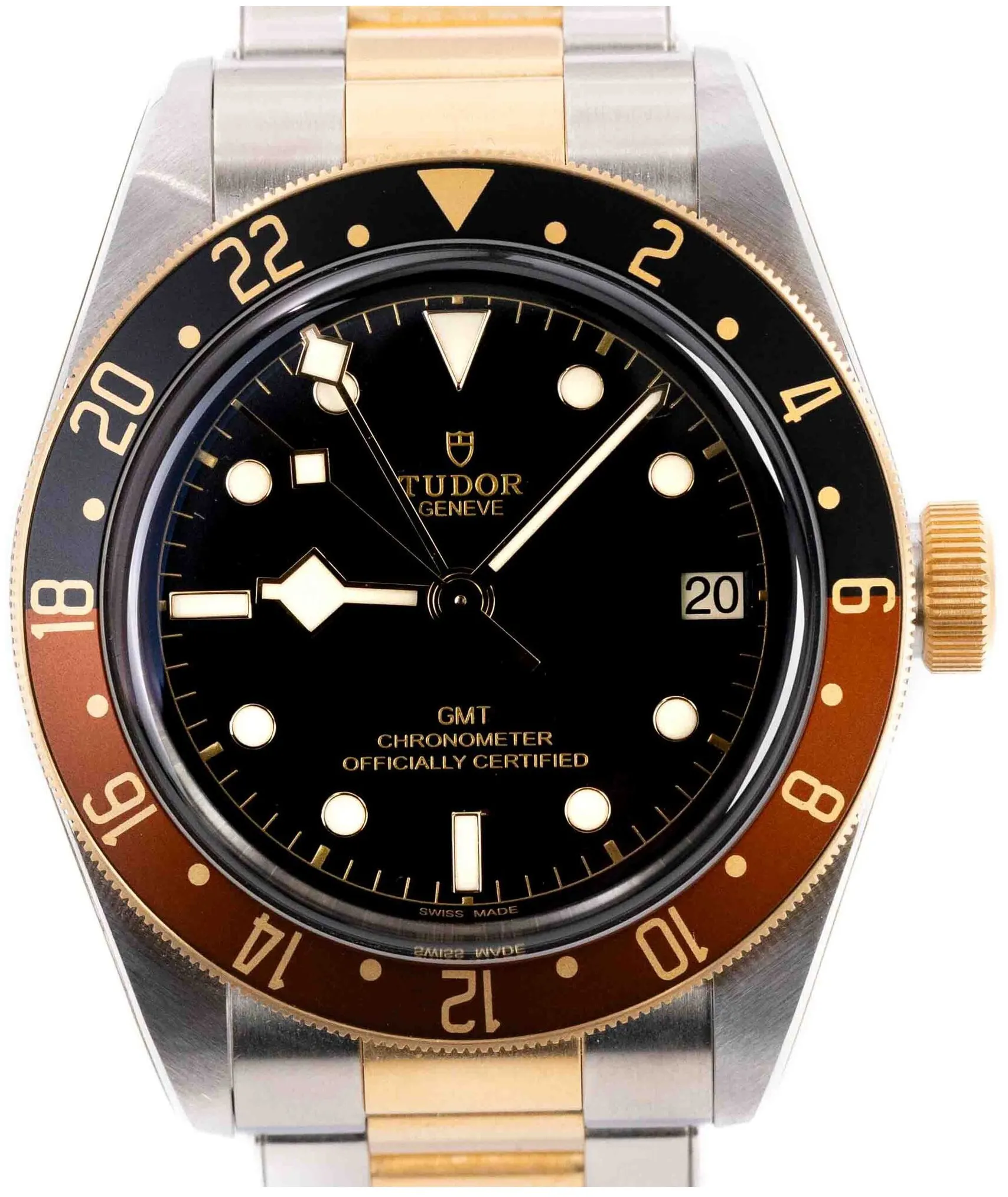 Tudor Black Bay GMT 79833MN 41mm Steel & rose gold Black 4