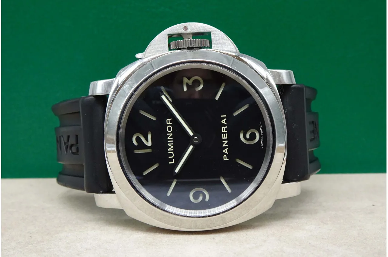 Panerai Luminor Base PAM 00112 45mm Acciaio Black