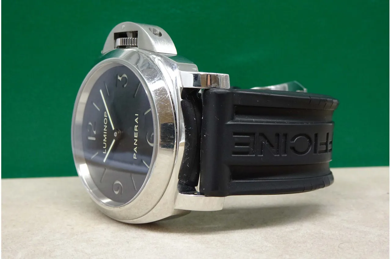 Panerai Luminor Base PAM 00112 45mm Acciaio Black 1