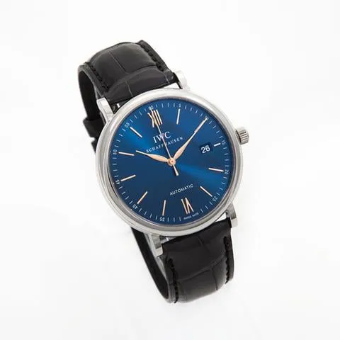 IWC Portofino IW356523 40mm Stainless steel Blue 3