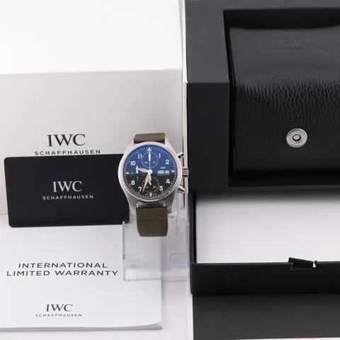 IWC Pilot IW387901 41mm Stainless steel Black 1
