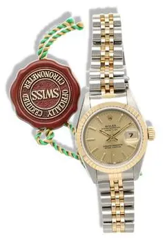 Rolex Lady-Datejust 69173 26mm Yellow gold and stainless steel Silver 3