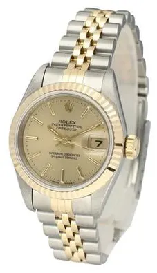 Rolex Lady-Datejust 69173 26mm Yellow gold and stainless steel Silver 6