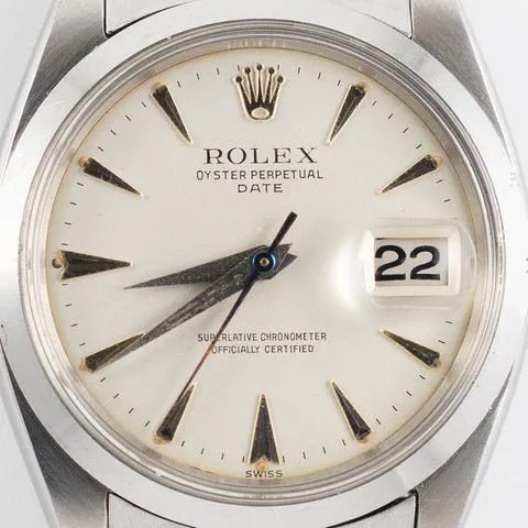 Rolex Oyster Perpetual Date 1500 34.5mm Stainless steel White 11