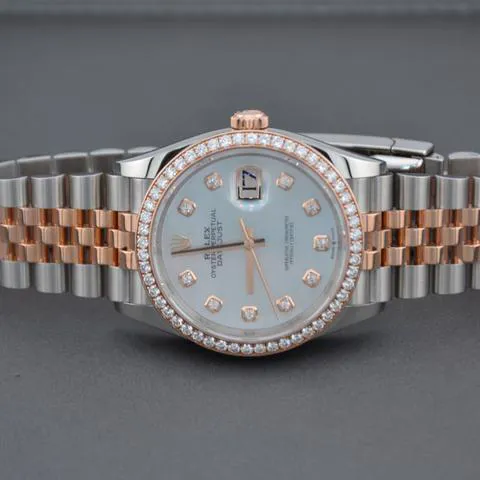 Rolex Datejust 36 126281RBR 36mm Yellow gold and stainless steel Mother-of-pearl 3