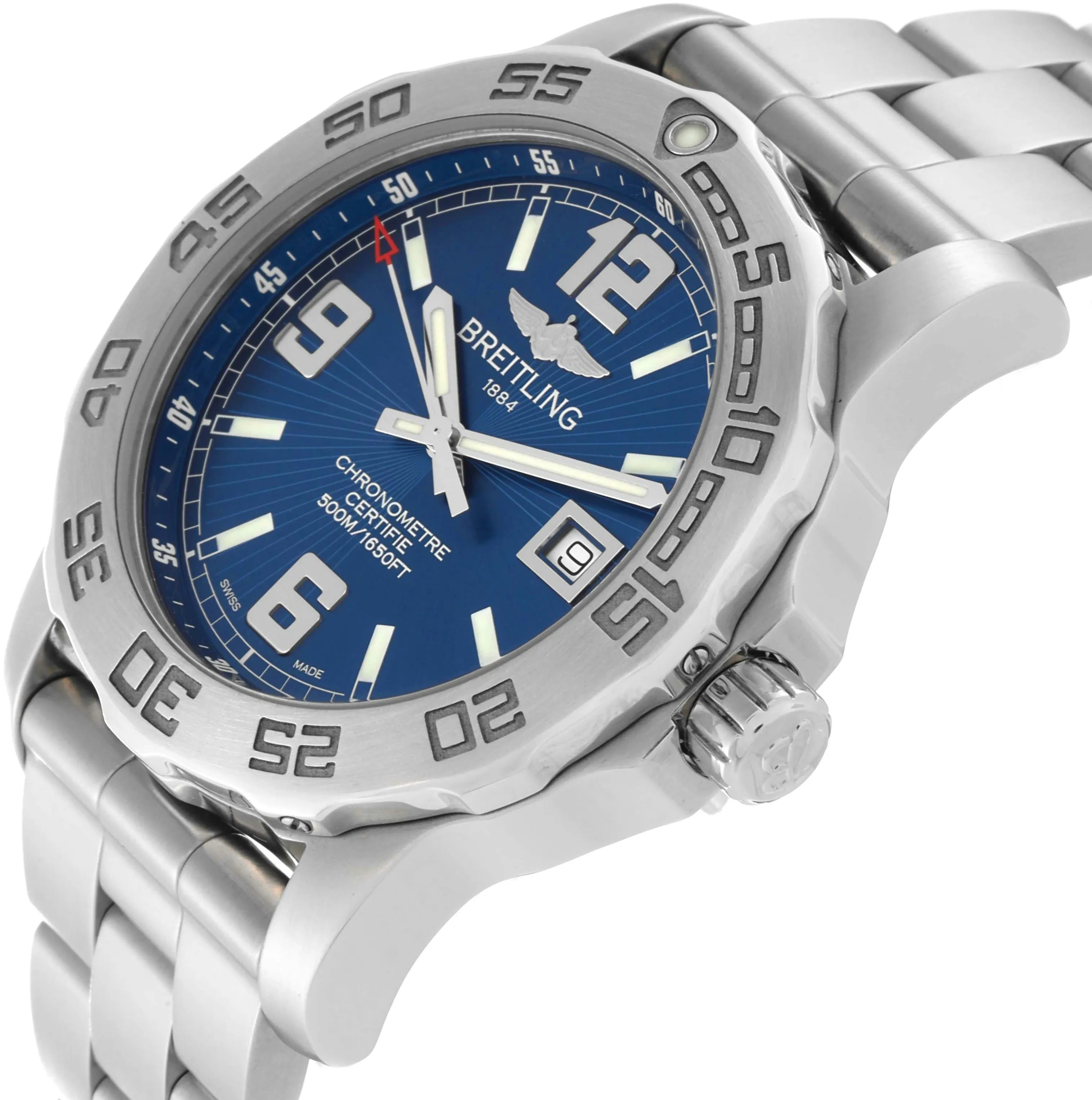 Breitling Colt A74387 nullmm Stainless steel Blue 1