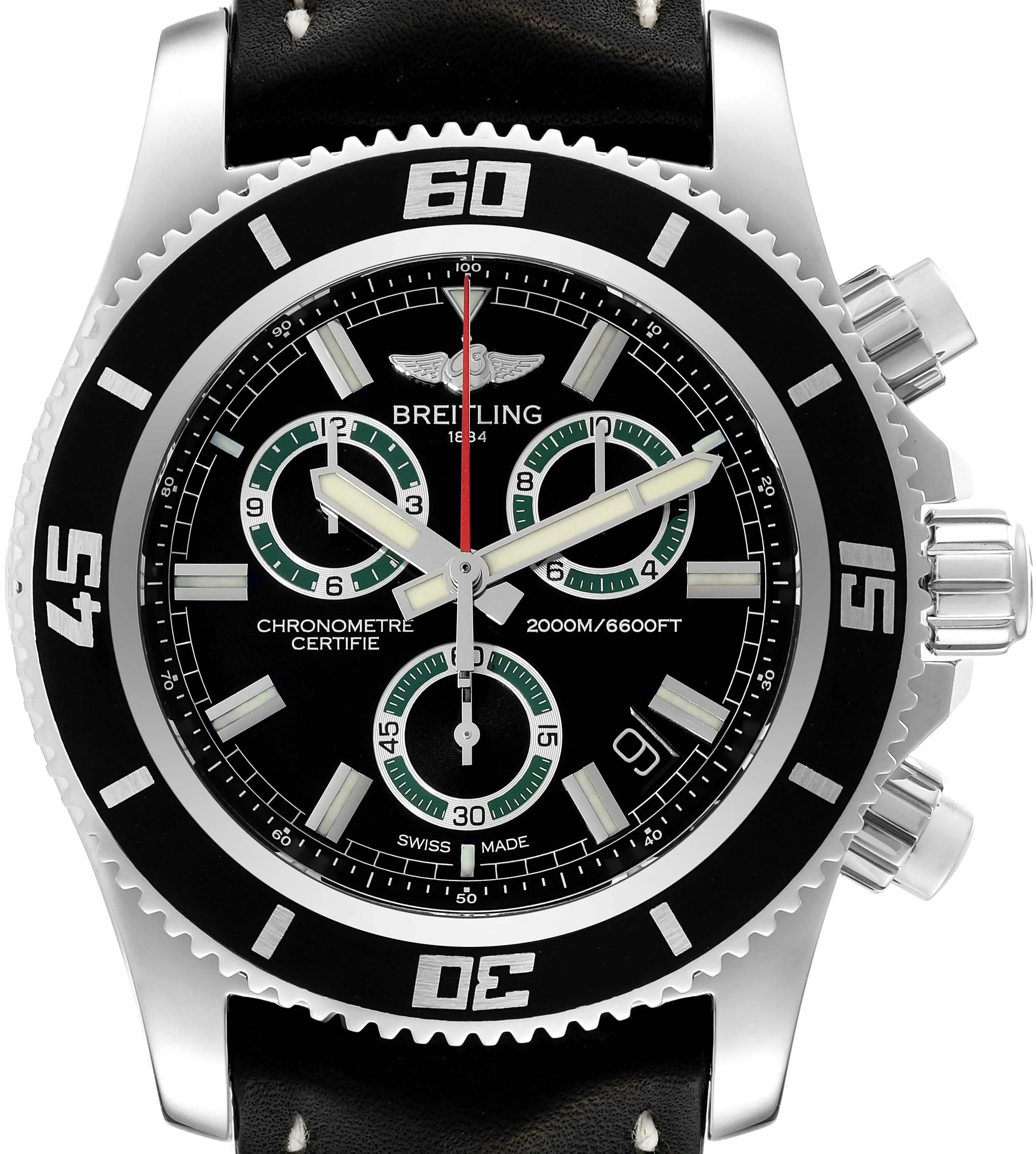 Breitling Superocean A73310 46mm Stainless steel Black 2