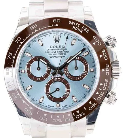 Rolex Daytona 116506 40mm Platinum Blue 4