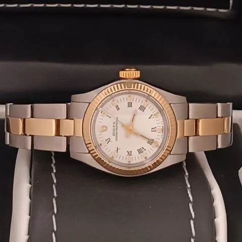 Rolex Datejust 6917 26mm Yellow gold and stainless steel White