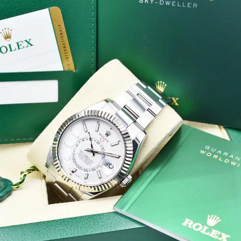 Rolex Sky-Dweller 326934 42mm Stainless steel White 6