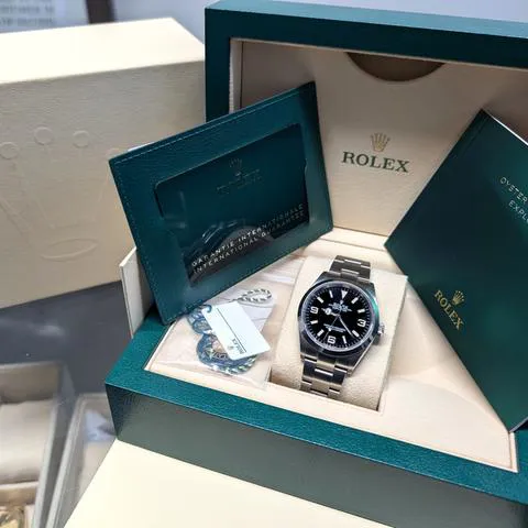 Rolex Explorer 124270 36mm Stainless steel Black 1