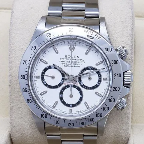 Rolex Daytona 16520 40mm Stainless steel White 2