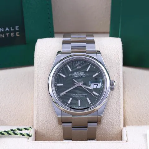 Rolex Datejust 36 126200 36mm Stainless steel Green